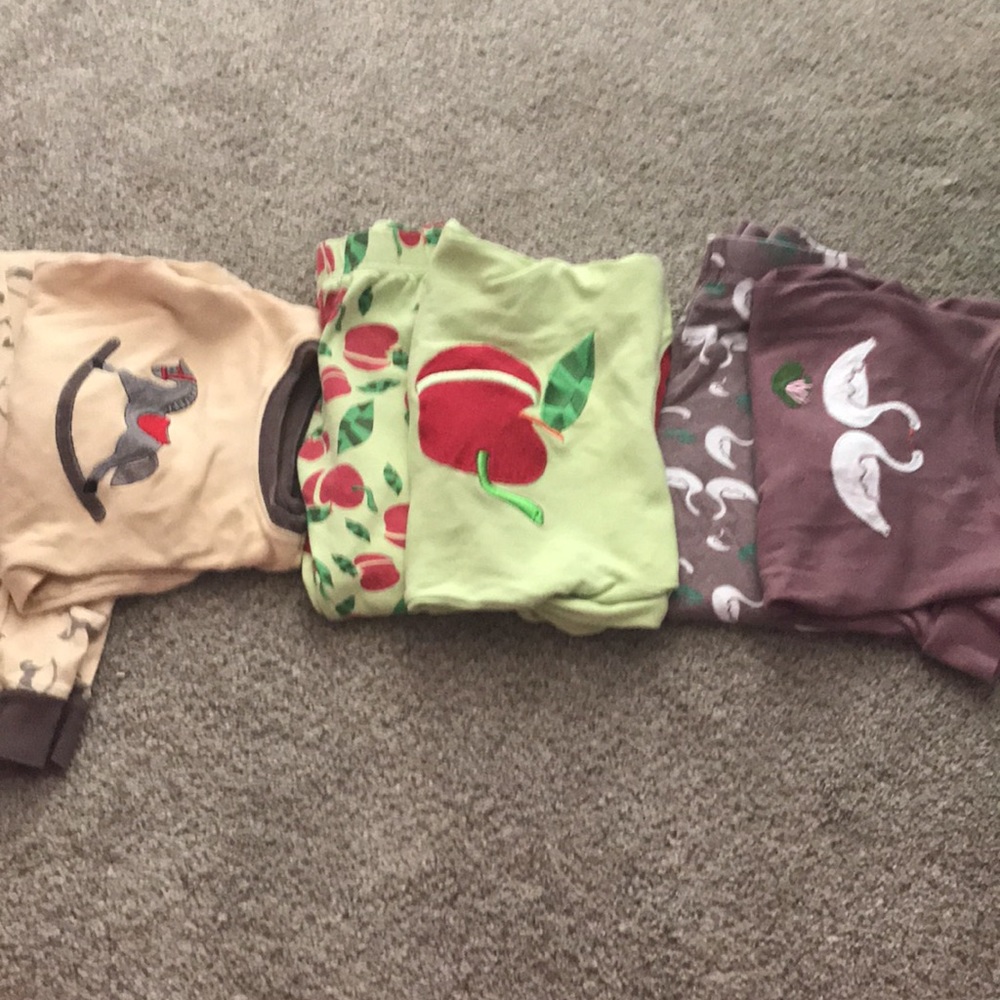 Lot 3 sets of PJ, 100% cotton